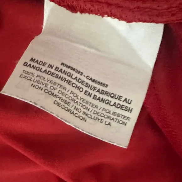 Nike Men's Vibrant Red Short Sleeve Shirt - Picture 5 of 5